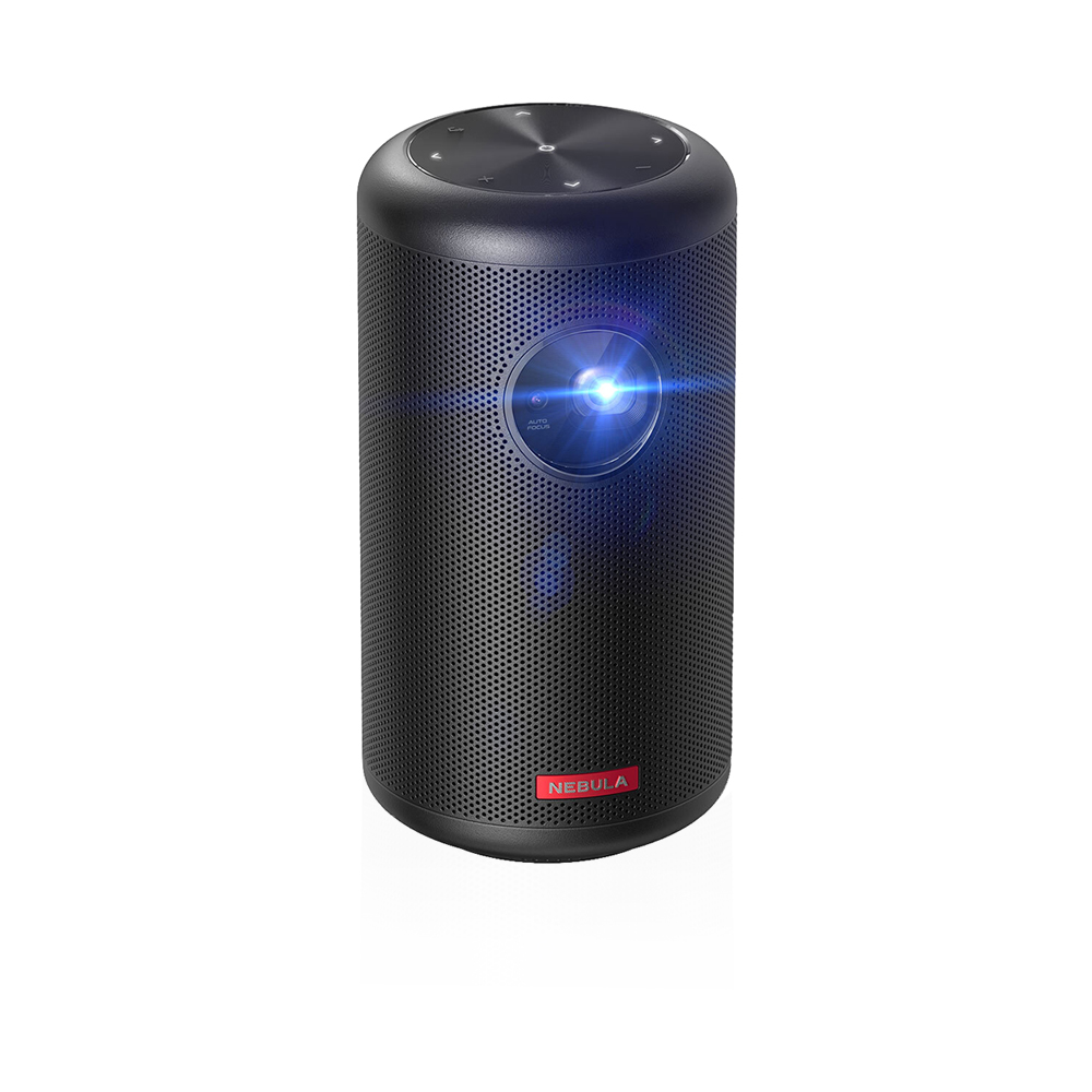 Capsule II Android TV Smart Projector - Black