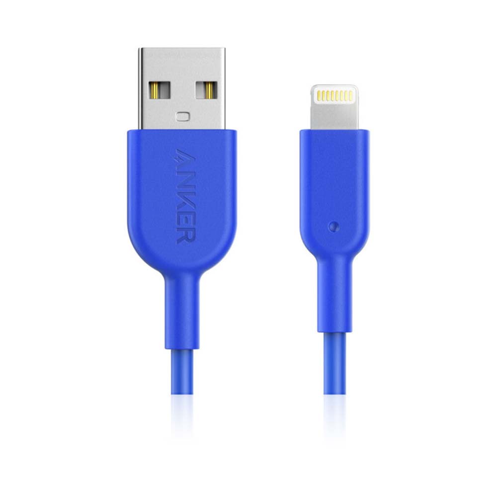 Powerline Ii Lightning Cable - 0.9 Meters - Blue