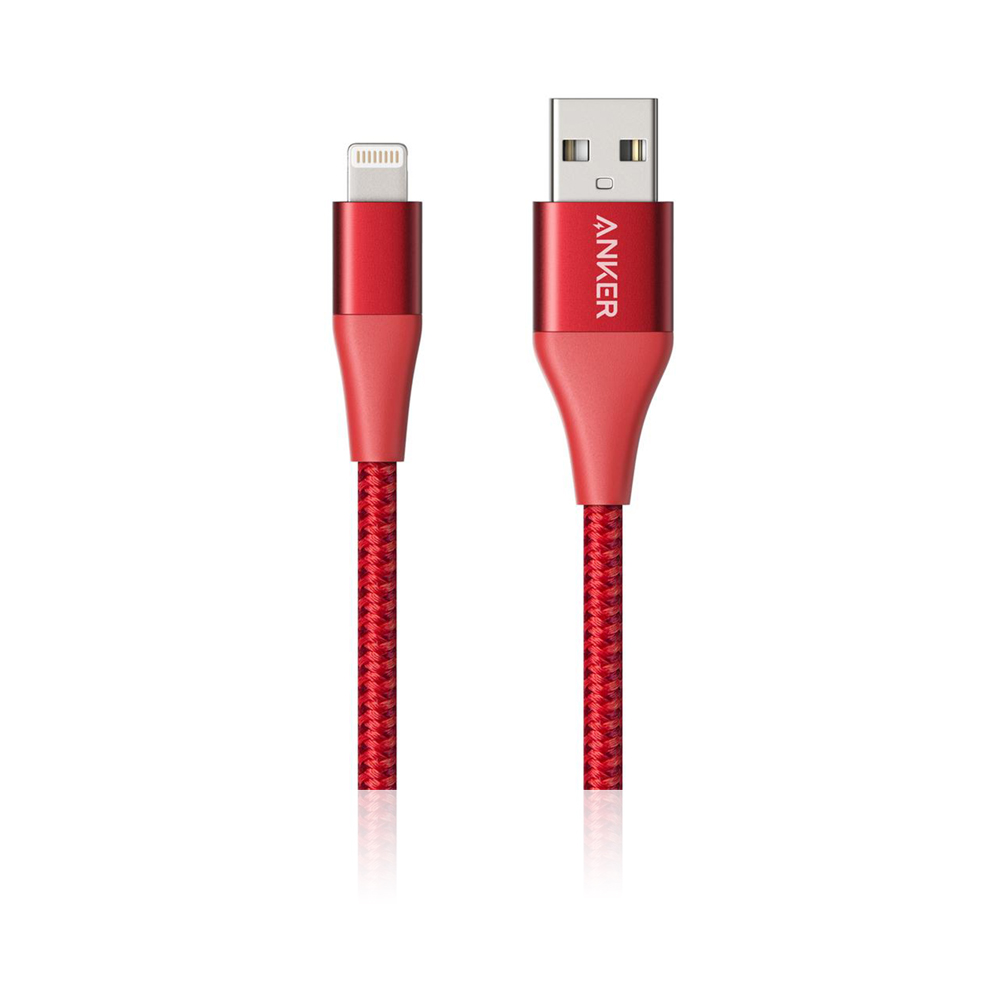 Powerline + Ii Lightning Cable - 1.8 Meters - Red