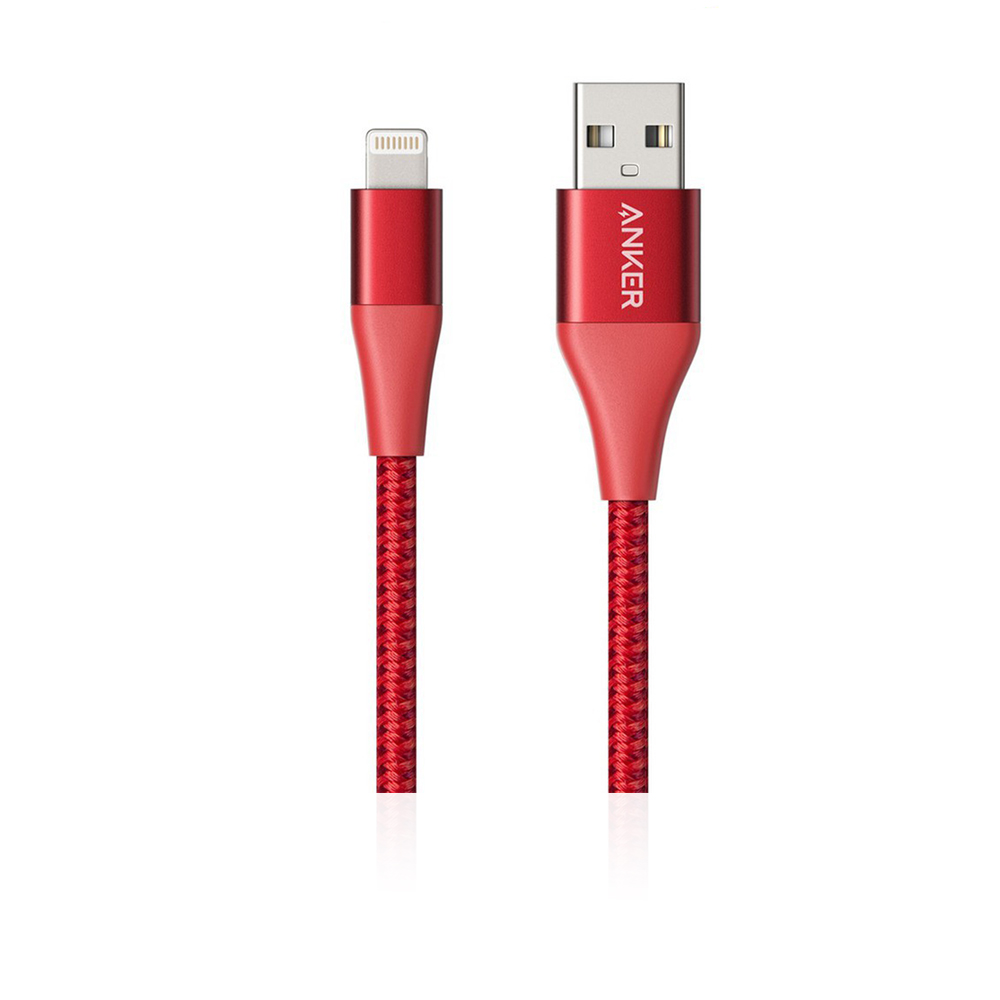 Powerline+ Iii Lightning Cable 0.9 Meters - Red