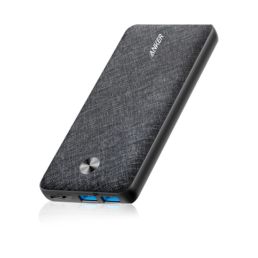 Powercore Metro Essential Powerbank 20000 Mah - Black Fabric
