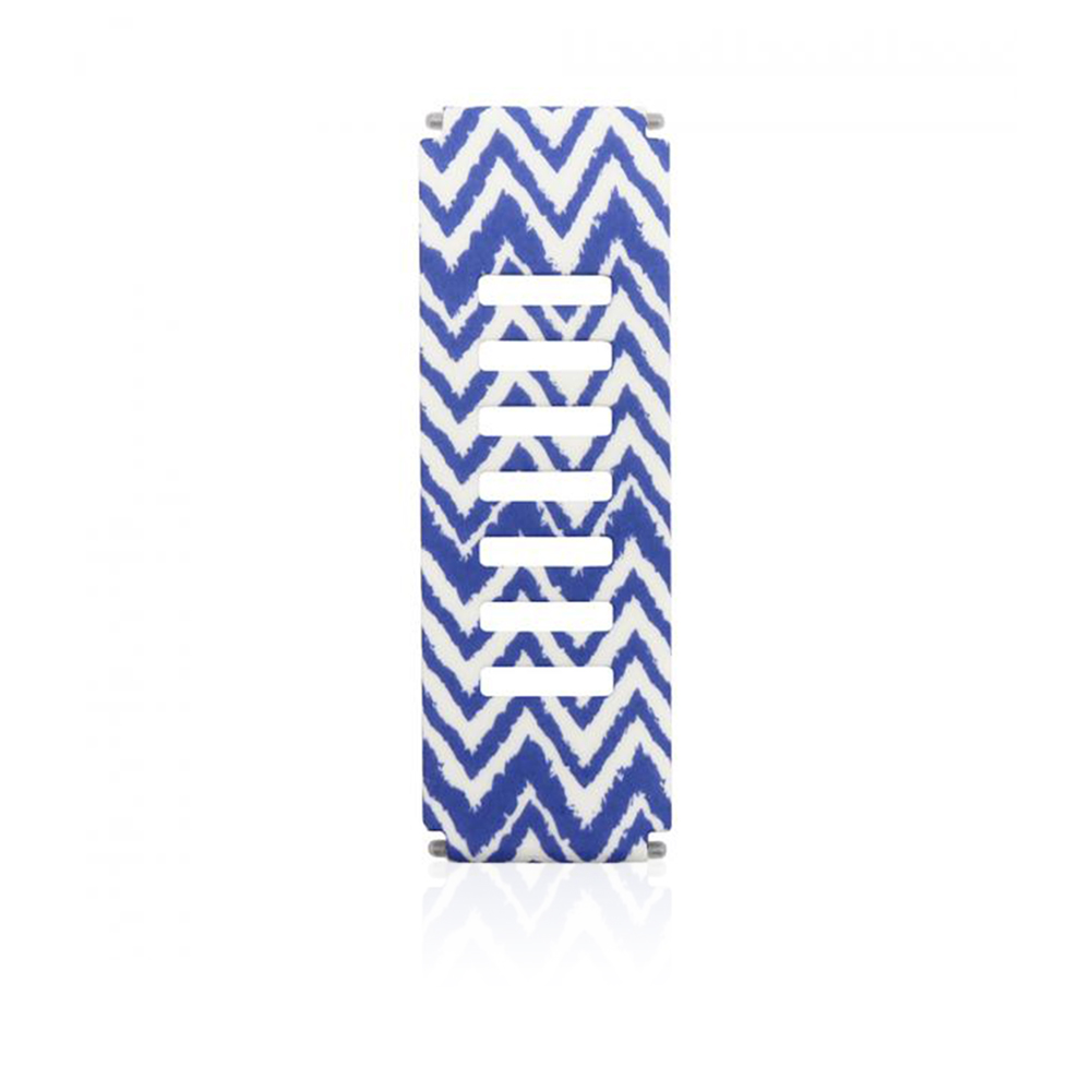Replacement Band Cap Pin For iPhone - Blue Chevron