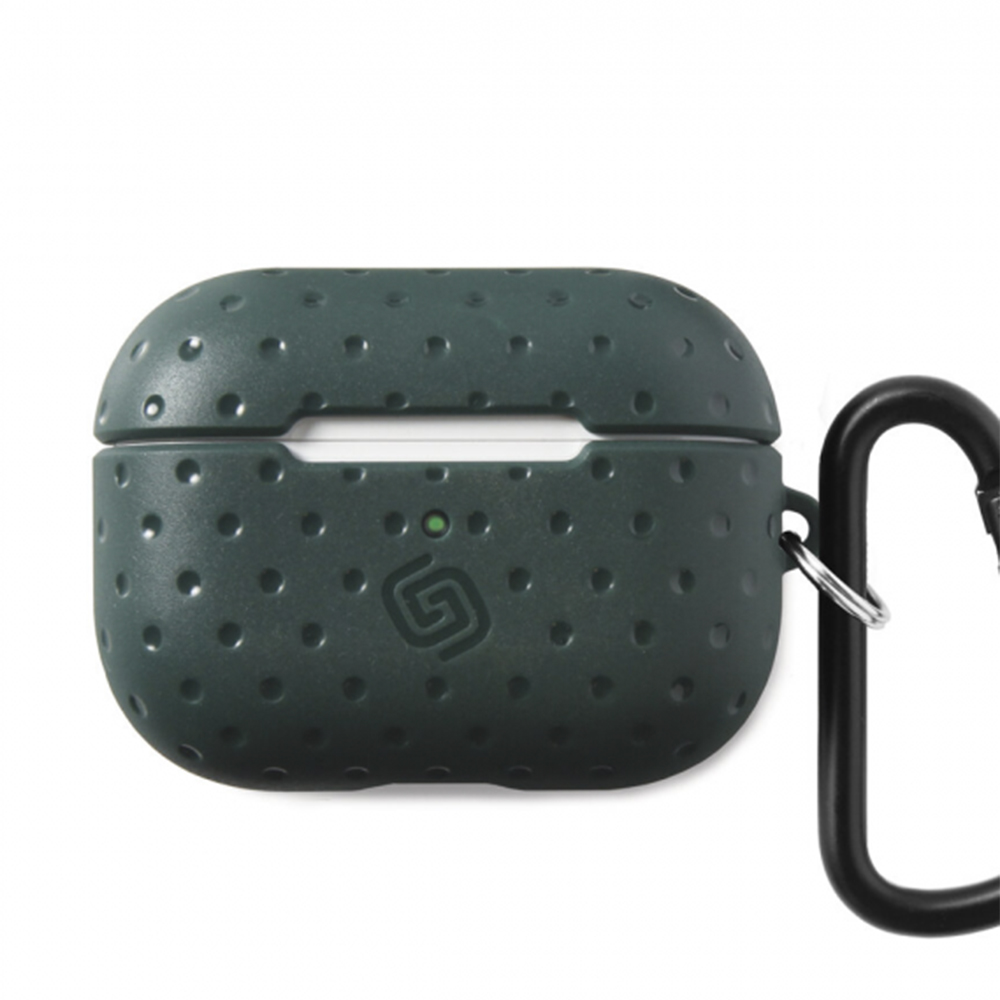 Shell Case For Airpods Pro - Midnight Green