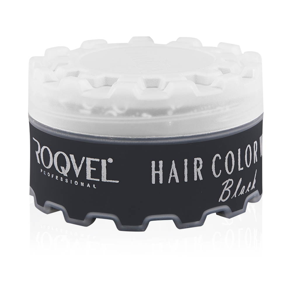 Color Styling Hair Wax - Black