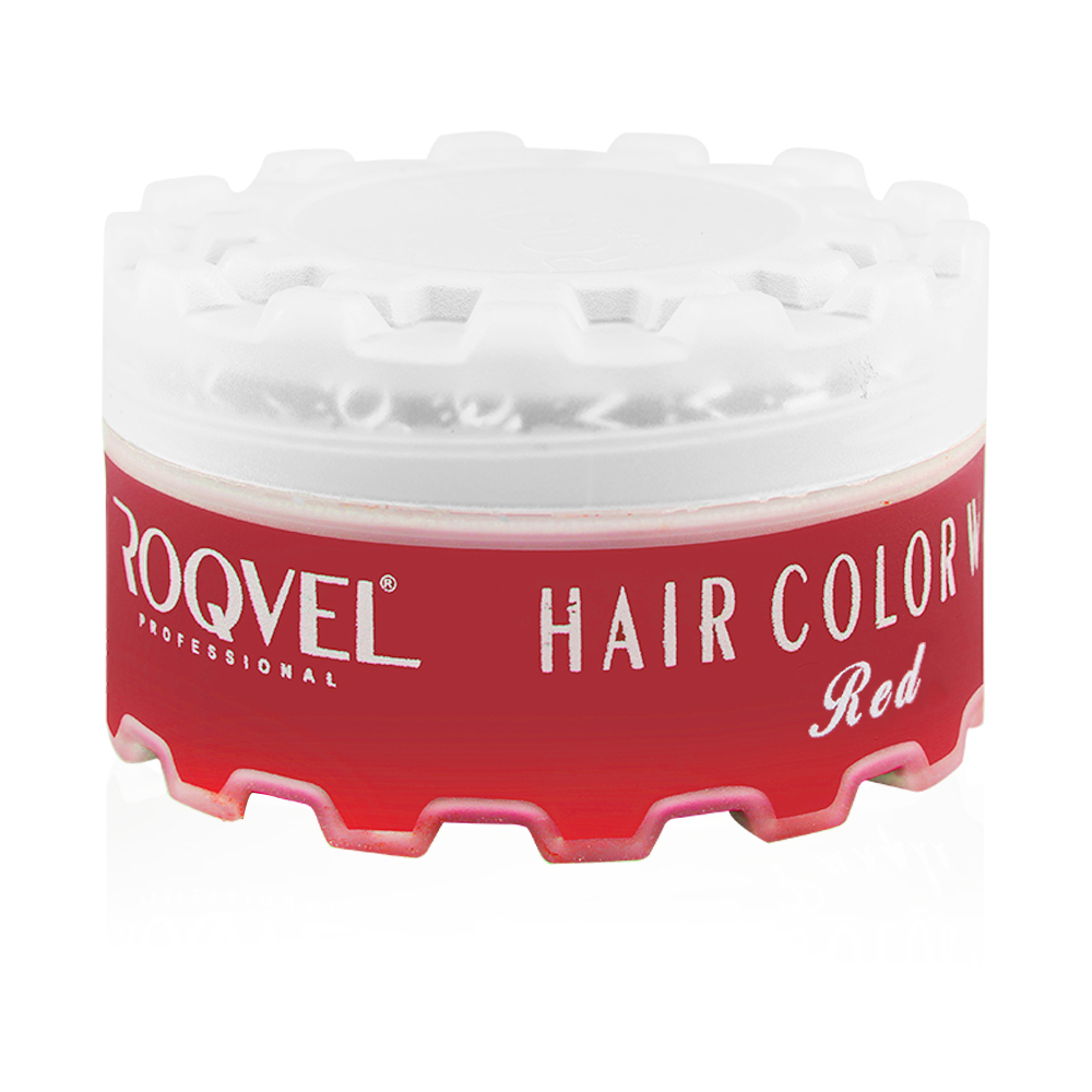 Color Styling Hair Wax - Red