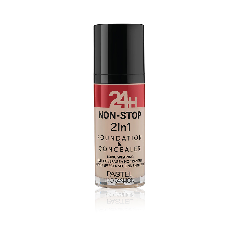 Profashion 24H Non Stop 2in1 Foundation & Concealer - N 605 - Sand