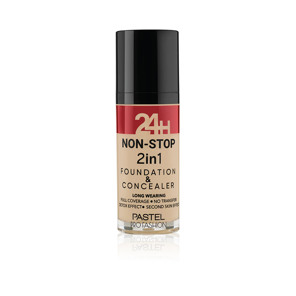 Profashion 24H Non Stop 2in1 Foundation & Concealer - N 601 - Cool
