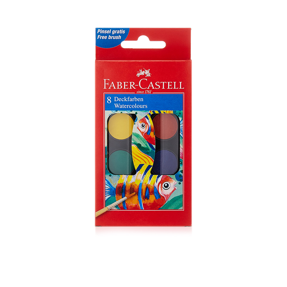 Red Line Water Colors - 8 Colors