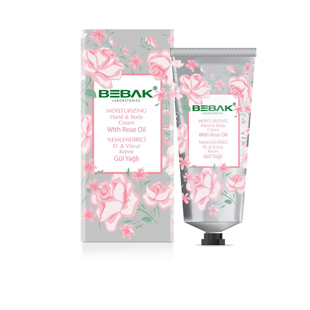 Moisturizing Hand Cream - Rose Oil - 60 Ml