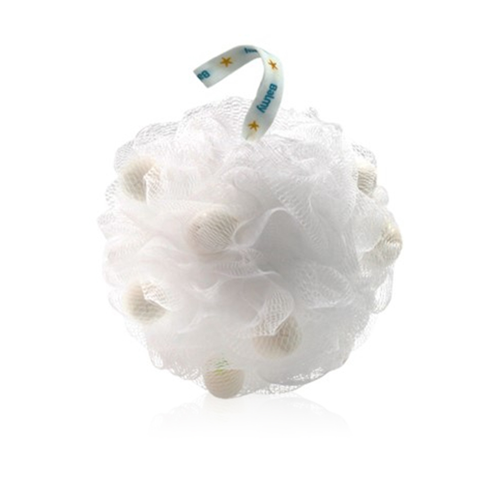 Bath Pouf With Soap Pieces - Olive BlossomBath & Body Tools