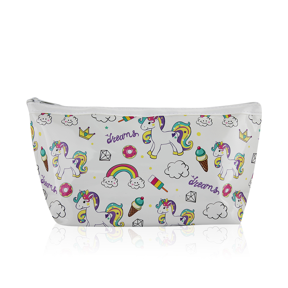 Cosmetic Bag - Unicorn White
