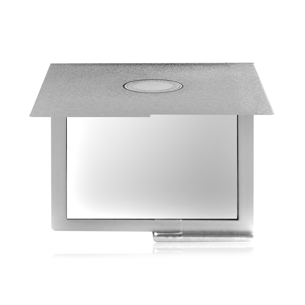 Square Mirror - Silver