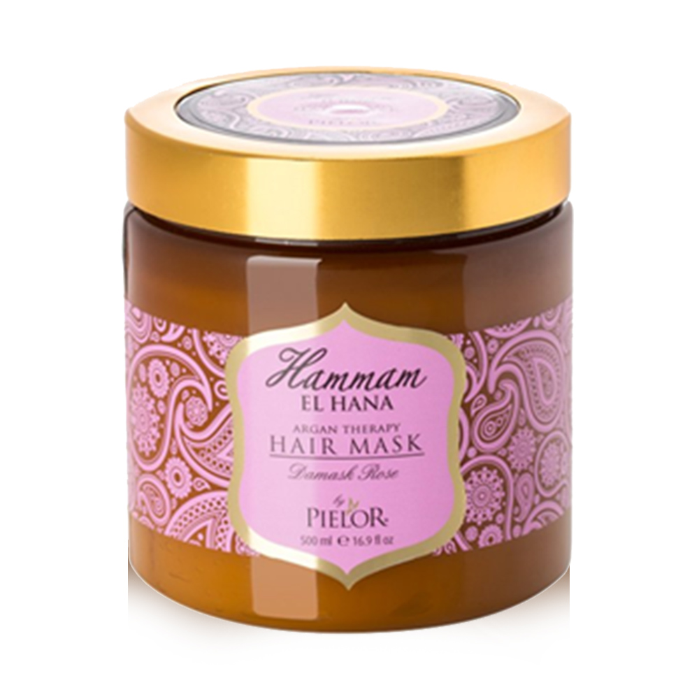 Hammam El Hana Argan Therapy Damask Rose Hair Mask - 500 ml