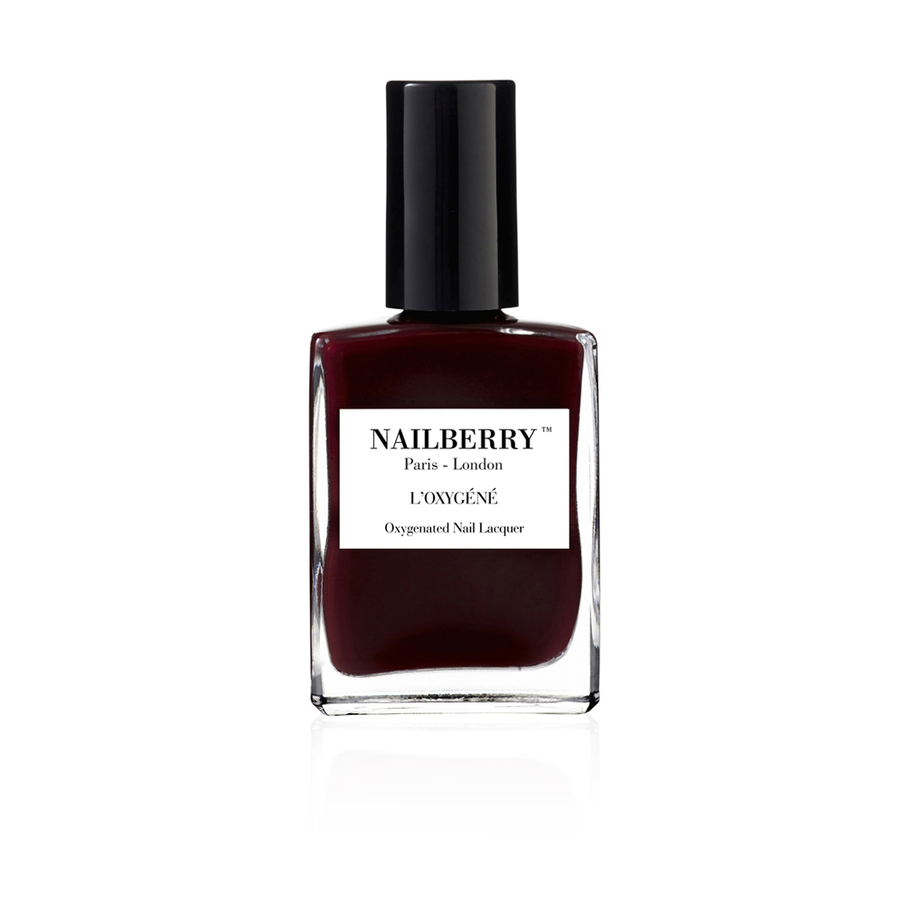 Oxygenated Nail Polish Noir Berry - Very Deep Red/Black