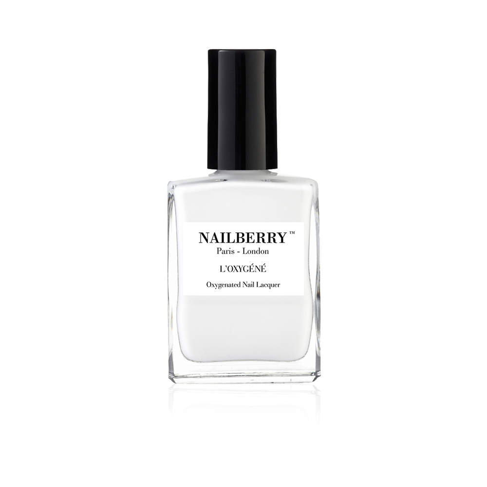 Oxygenated Nail Polish Flacon - Solid White