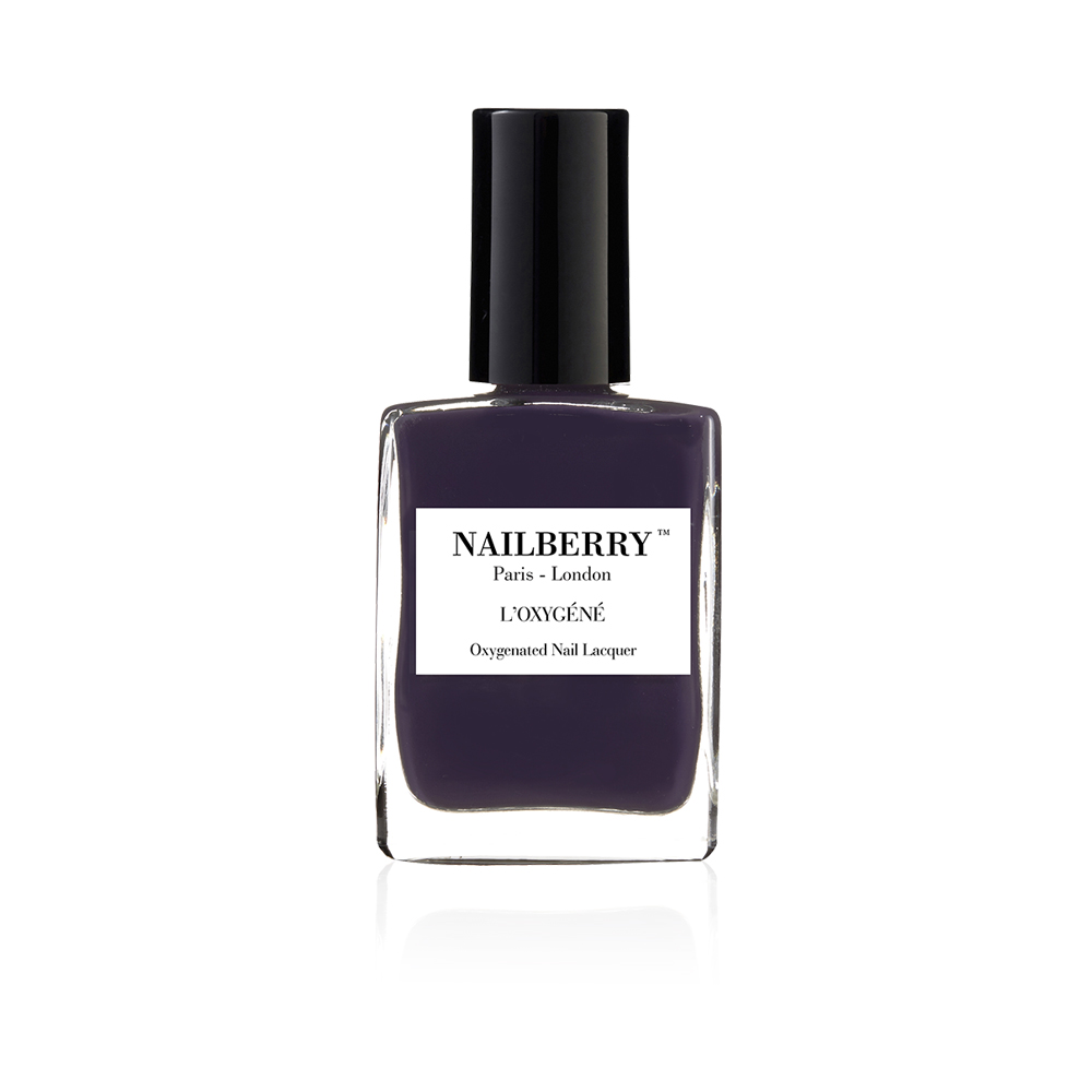 Oxygenated Nail Polish Blueberry - Dark Blue Purple