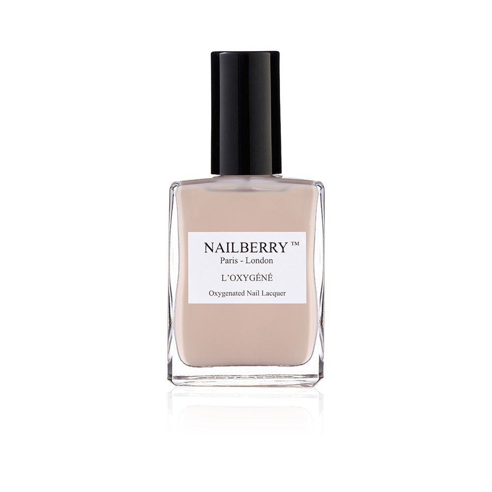Oxygenated Nail Polish Au naturel - Light Beige With Hint of Pink