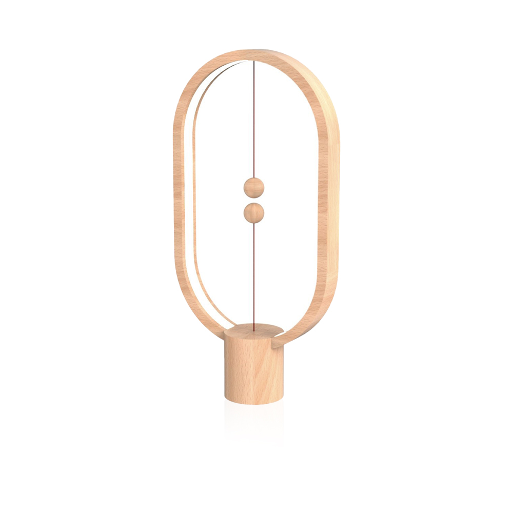 Heng Balance Lamp Ellipse USB - Light Wood