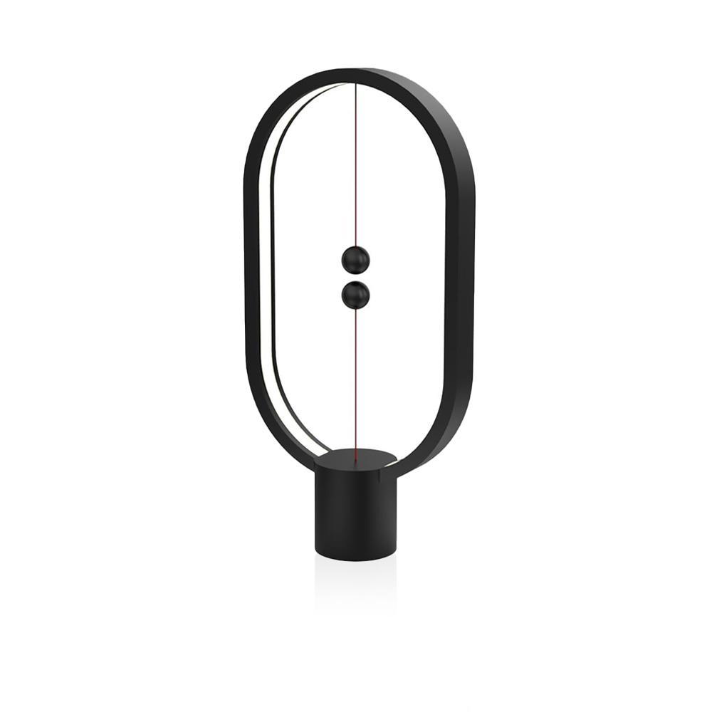Heng Balance Lamp Ellipse Plastic USB - Black
