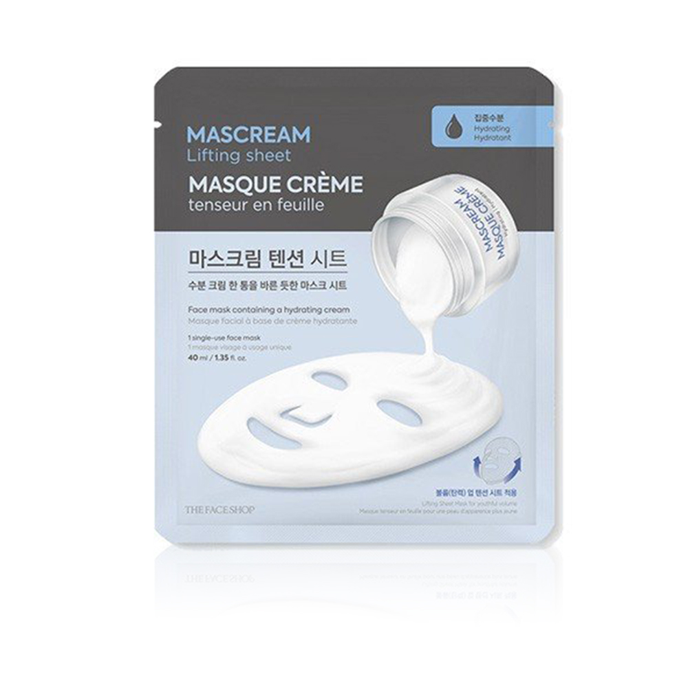Deeply Hydrating Mascream Lifting Sheet Mask