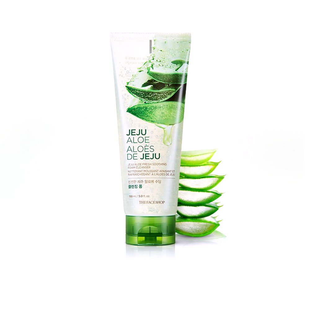 Jeju Aloe Fresh Soothing Foam Cleanser -150 Ml