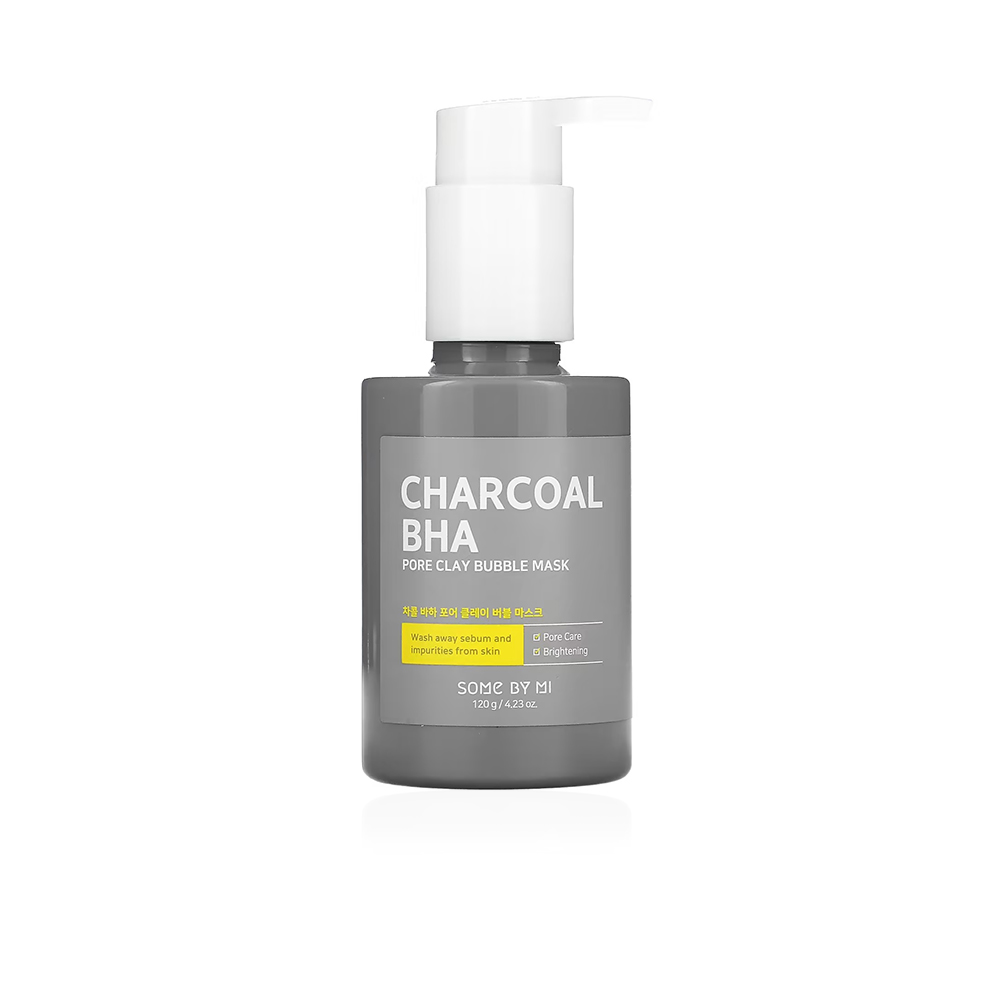 Charcoal BHA Pore Clay Bubble Mask - 120g