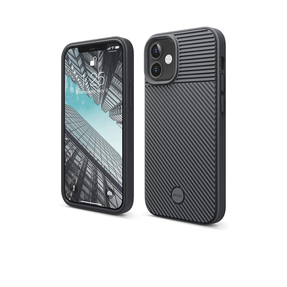 Cushion Case For iPhone 12 mini - Dark Gray