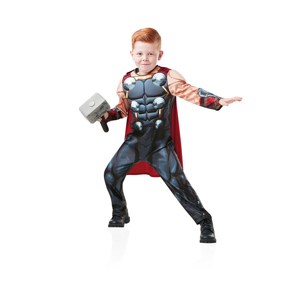 Deluxe Thor Costume - (UK) - Small - 3 to 4 Years Old
