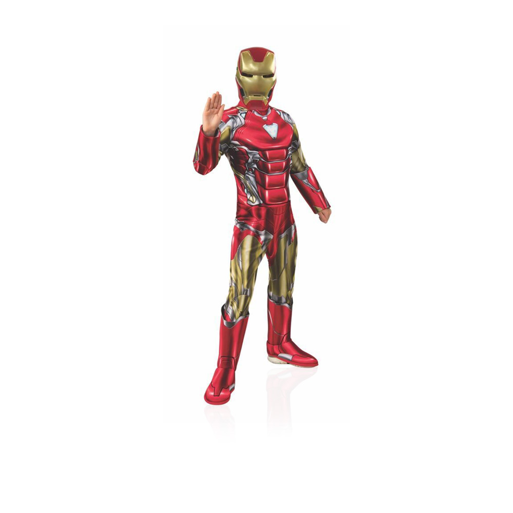 Iron Man Deluxe Costume - Large - 8 to 10 Years Old