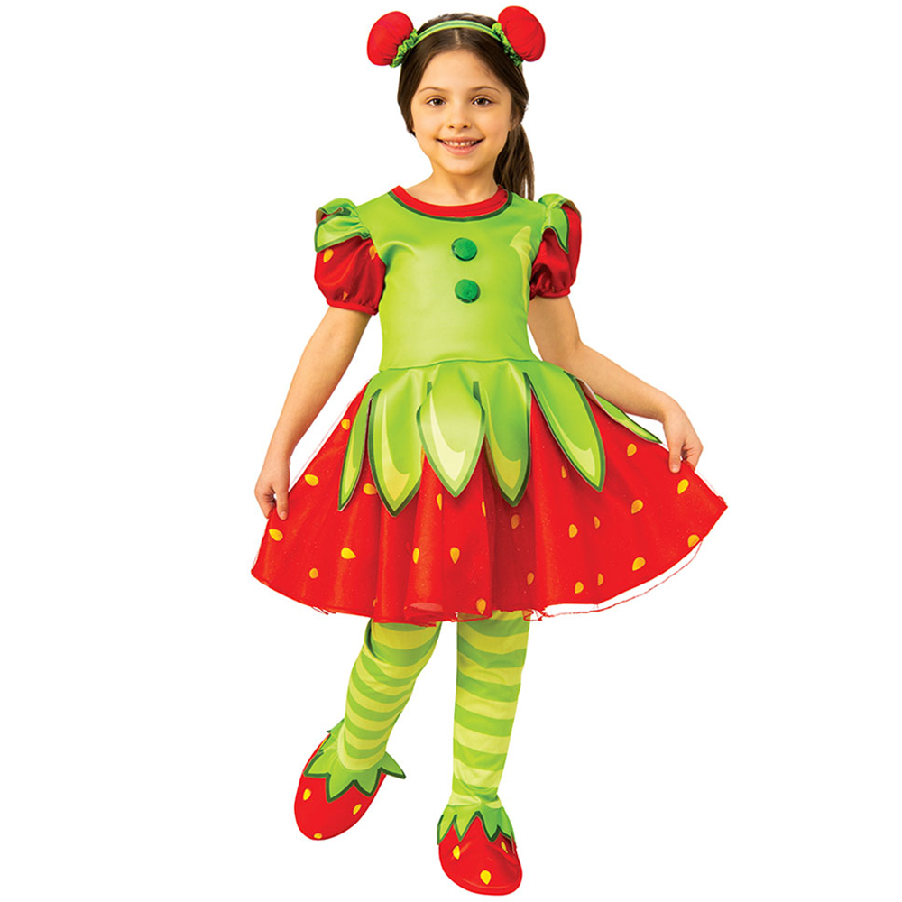Tutti Strawberry Costume - (USA) - Small - 4 to 6 Years Old