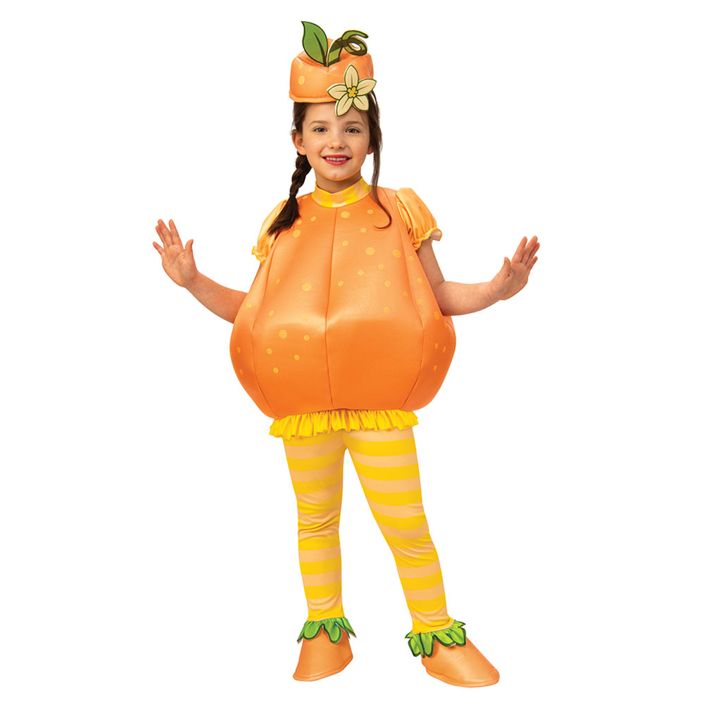 Mandalina Orange Costume - (USA) - Small - 4 to 6 Years Old
