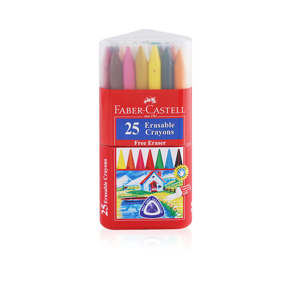 Grip Wax Crayons - 25 Colours