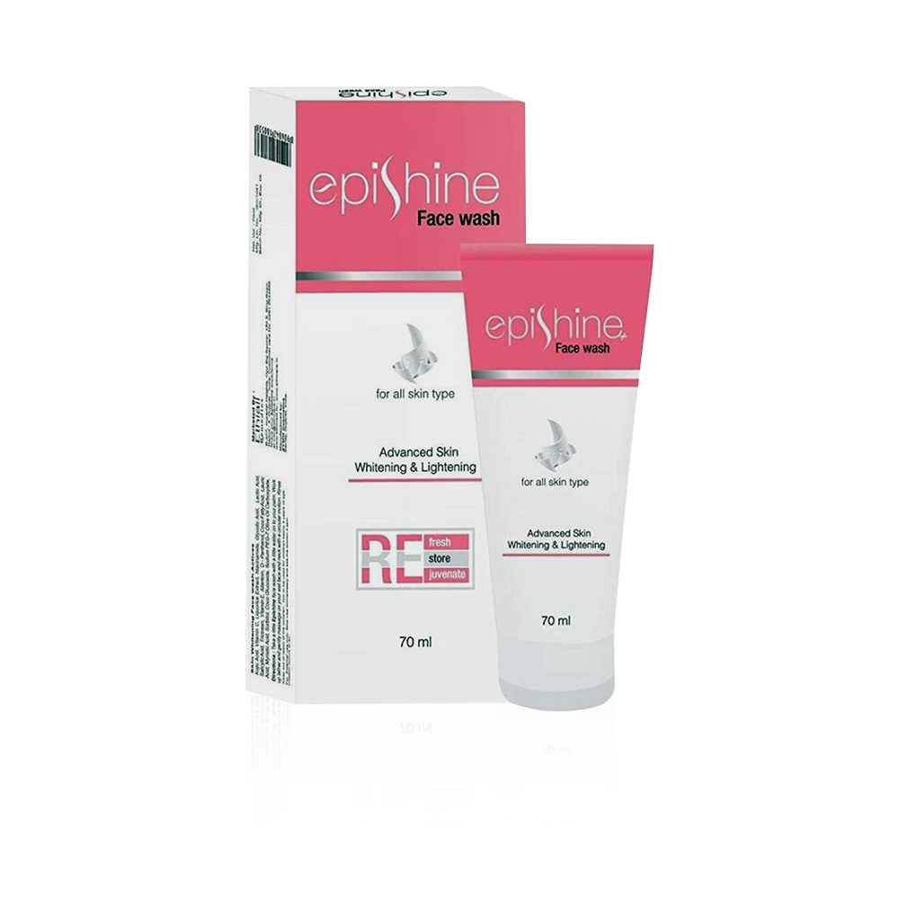 Epishine Advanced Skin Whitening & Lightening Face Wash - 70 ml