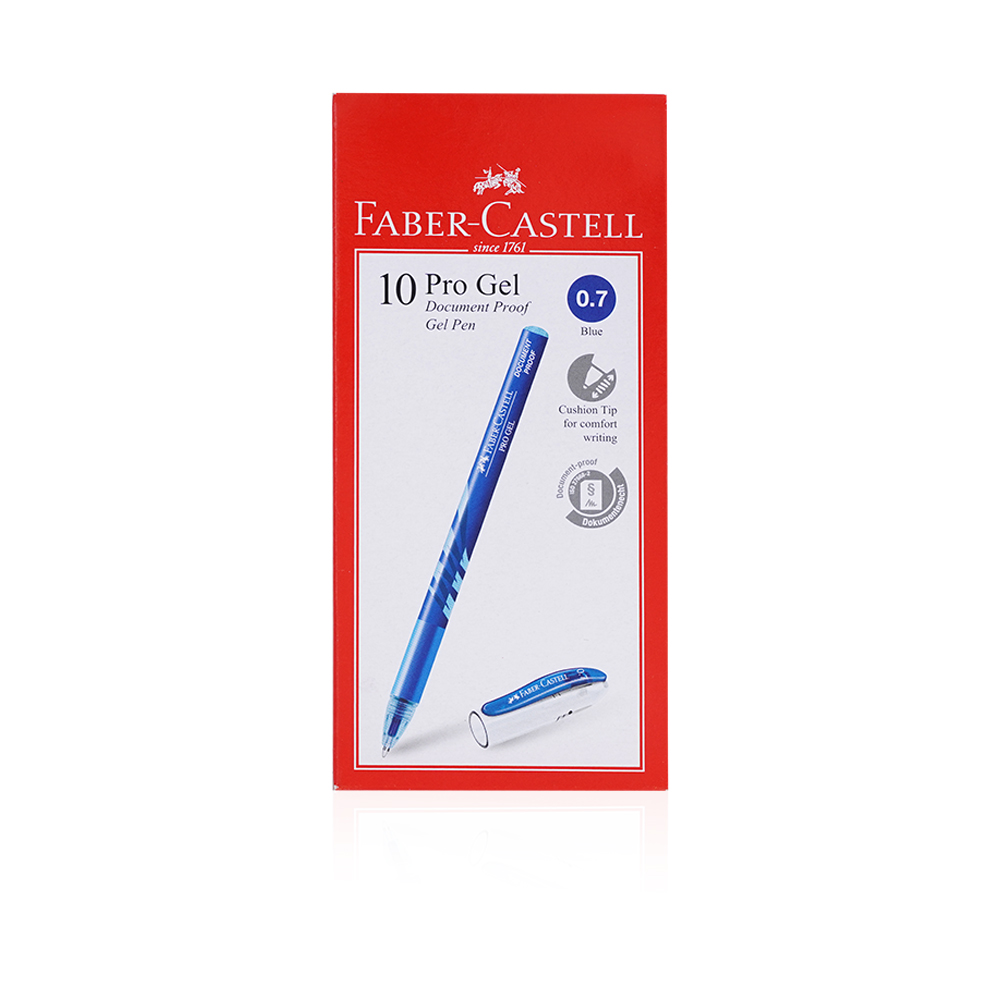 Pen Gel 0.7mm - Blue - 10 Pcs