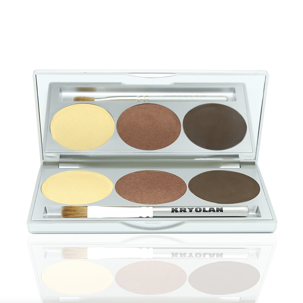 Eye Shadow Trio Palette - Smokey Brown