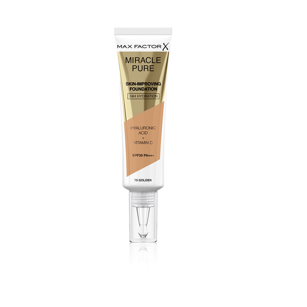 Miracle Pure Skin Improving Foundation With SPF 30 - N 75 - Golden