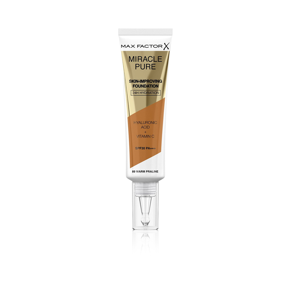 Miracle Pure Skin Improving Foundation With SPF 30 - N 75 - Golden Liquid Foundation