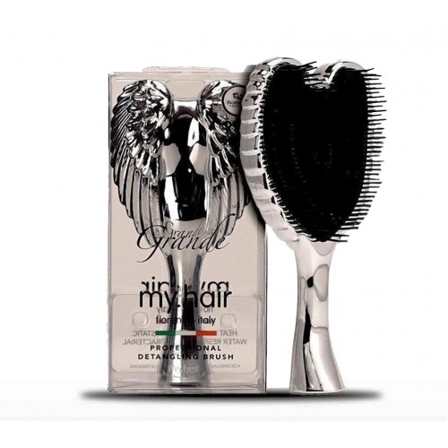 Brush Grande Silver Chrome