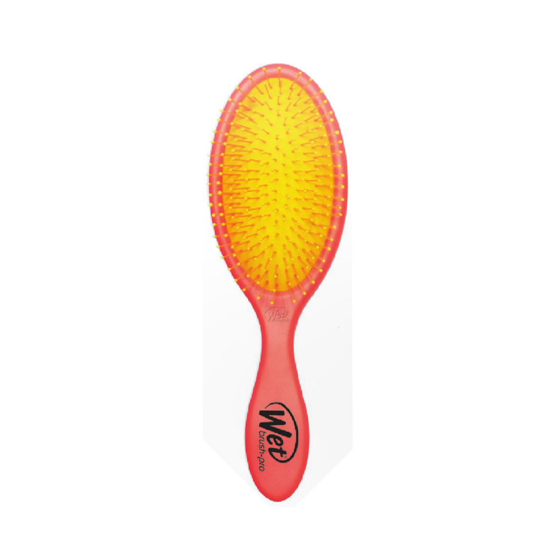 Neon Hair Brush - Coral