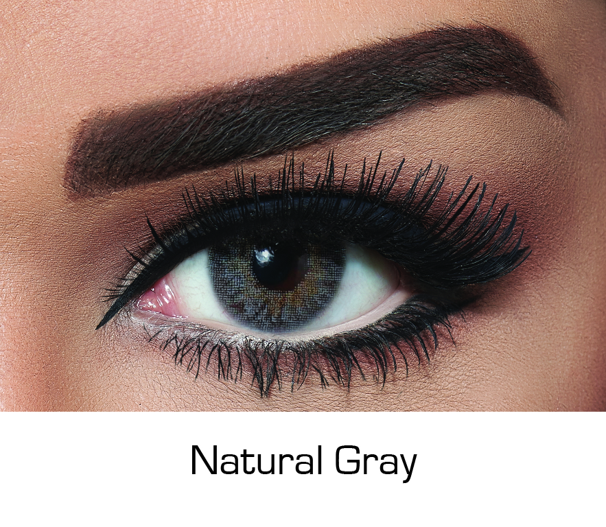 Contact Lenses Natural Gray Monthly