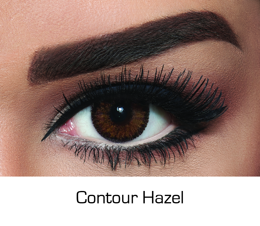 Contact Lenses Contour Hazel Monthly