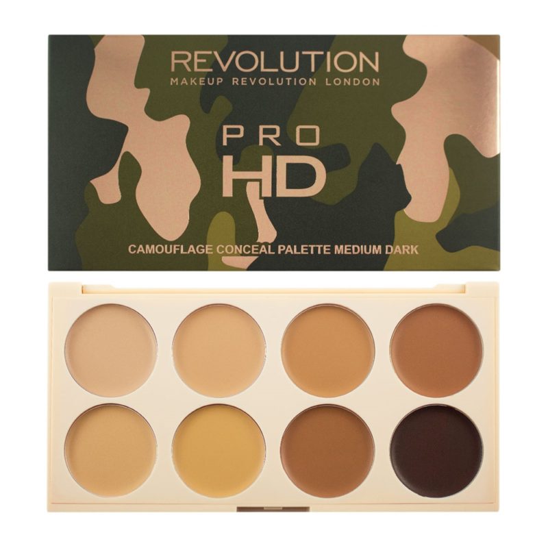 Pro Hd Camouflage Concealer Palette - Medium Dark     